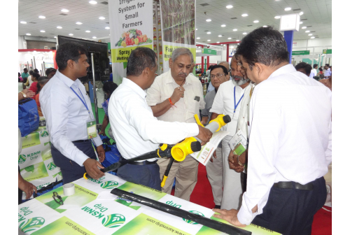 Joint Secretary visits KSNM Stall at Agri Intex 2019
